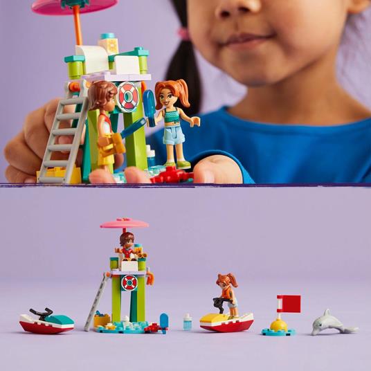 LEGO Friends 42623 Moto d’Acqua, Giochi di Ruolo per Bambini 5+ - 6