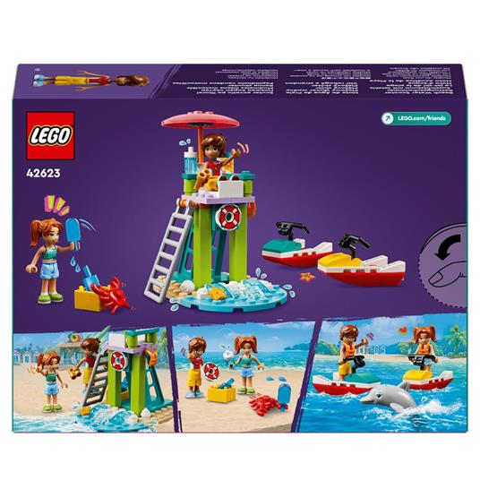 LEGO Friends 42623 Moto d’Acqua, Giochi di Ruolo per Bambini 5+ - 8