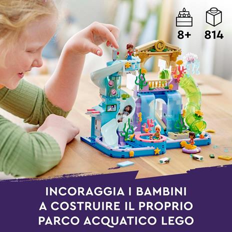 LEGO Friends 42630 Parco Acquatico di Heartlake City, Giochi Creativi per Bambini 8+ con Scivoli per l'Acqua e 4 Personaggi - 2