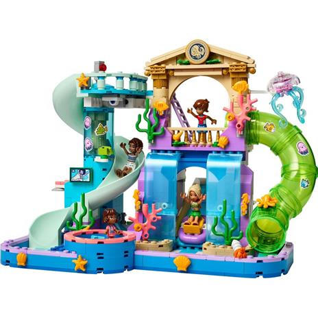 LEGO Friends 42630 Parco Acquatico di Heartlake City, Giochi Creativi per Bambini 8+ con Scivoli per l'Acqua e 4 Personaggi - 8