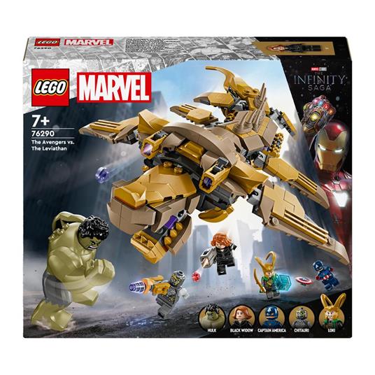 Avengers Super Eroi Lego LEGO Marvel 76290 Avengers Leviathan