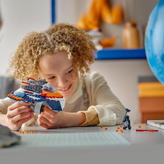LEGO Marvel 76278 Warbird di Rocket vs. Ronan, Astronave Giocattolo per Bambini di 8+ Anni, Regalo Guardiani della Galassia - 2
