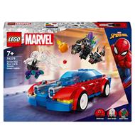 LEGO Marvel 76279 Auto da Corsa di Spider-Man e Venom Goblin, Gioco per Bambini di 7+ Anni, Veicoli Giocattolo dei Supereroi