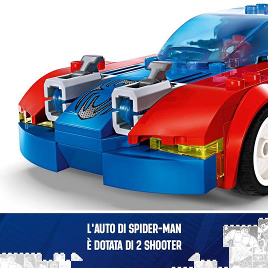 LEGO Marvel 76279 Auto da Corsa di Spider-Man e Venom Goblin, Gioco per Bambini di 7+ Anni, Veicoli Giocattolo dei Supereroi - 3