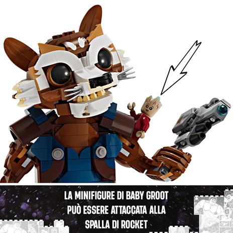 LEGO Rocket e Baby Groot - 4