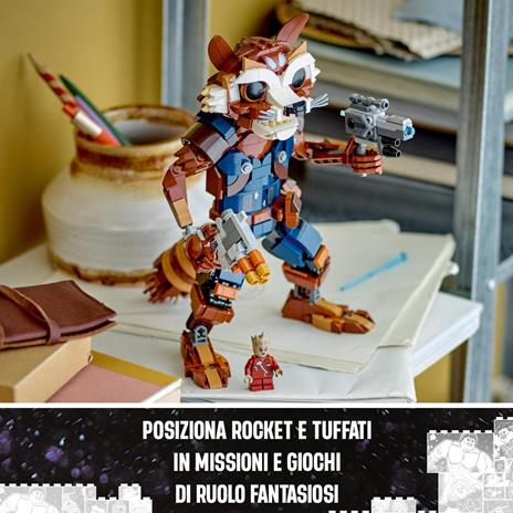 LEGO Rocket e Baby Groot - 6