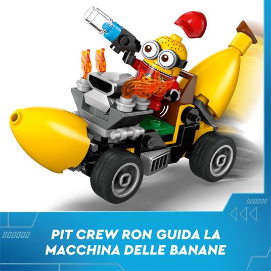 LEGO Cattivissimo Me 75580 I Minions e lAuto Banana, Macchina Giocattolo da Costruire, Giochi per Bambini 6+, Idea Regalo - 3