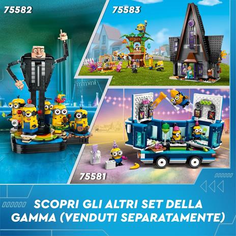 LEGO Cattivissimo Me 75580 I Minions e lAuto Banana, Macchina Giocattolo da Costruire, Giochi per Bambini 6+, Idea Regalo - 6