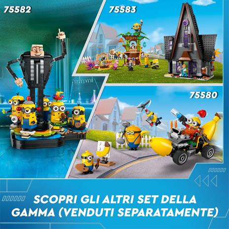 LEGO Cattivissimo Me 75580 I Minions e lAuto Banana, Macchina Giocattolo da Costruire, Giochi per Bambini 6+, Idea Regalo - 8