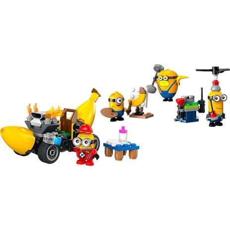 LEGO Cattivissimo Me 75580 I Minions e lAuto Banana, Macchina Giocattolo da Costruire, Giochi per Bambini 6+, Idea Regalo - 9