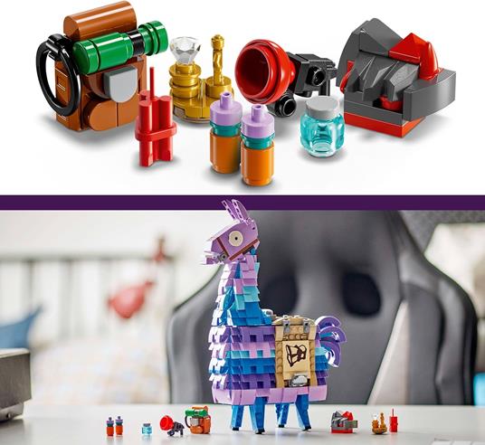 LEGO Fortnite 77071 Lama delle Scorte, Personaggio Giocattolo dal Videogioco da Collezione, Gioco per Bambini 12+ - 4