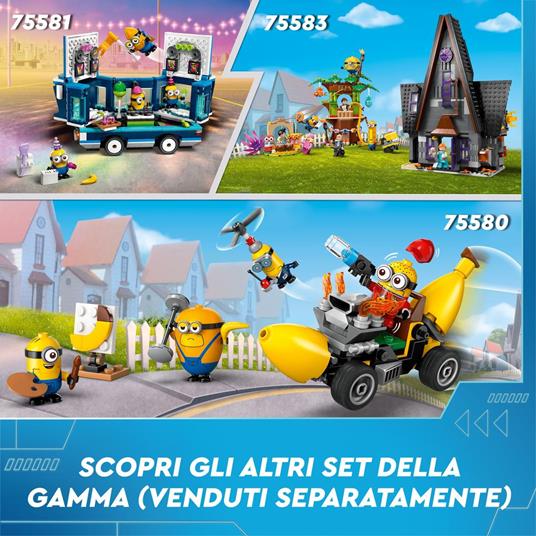 LEGO Cattivissimo Me 75582 Gru e Minions in Mattoncini, Set dal Filmcon Personaggi da Costruire, Giochi per Bambini 9+ - 7