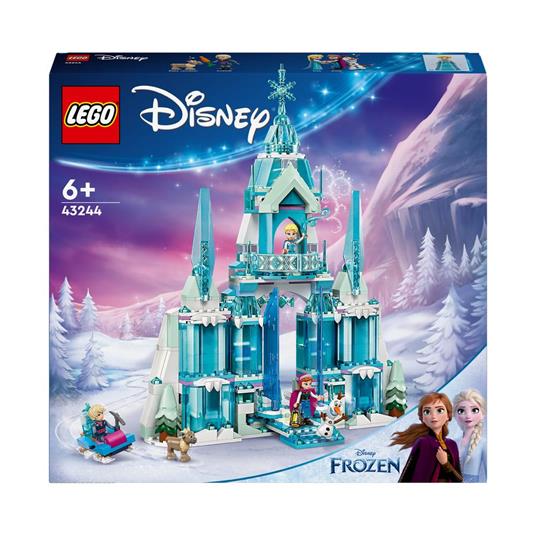 LEGO Disney 43244 Il Palazzo di Ghiaccio di Elsa, Modellino da