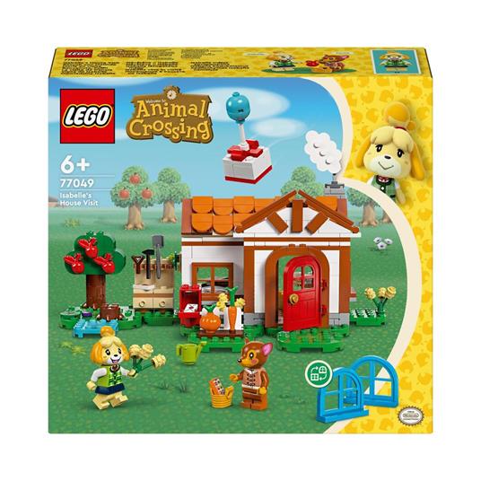 LEGO Animal Crossing 77049 Benvenuta, Fuffi! Casa Giocattolo da Costruire, Giochi Creativi per Bambini 6+ con 2 Personaggi