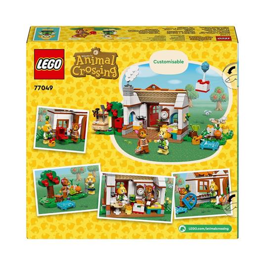 LEGO Animal Crossing 77049 Benvenuta, Fuffi! Casa Giocattolo da Costruire, Giochi Creativi per Bambini 6+ con 2 Personaggi - 8