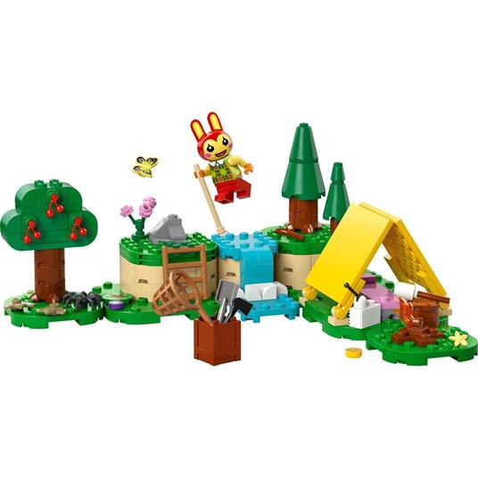 LEGO Animal Crossing 77047 Bonny in Campeggio Giochi Creativi per Bambini 6+ con Coniglietto Giocattolo e Tenda da Costruire - 7