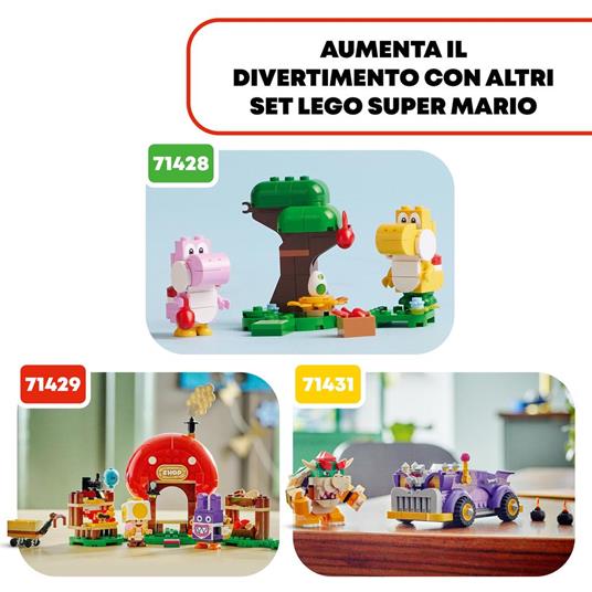 LEGO Super Mario 71430 Pack di Espansione La Settimana Bianca della Famiglia Pinguotto Giochi per Bambini 7+ con 3 Personaggi - 6