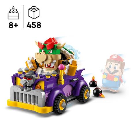 LEGO Super Mario 71431 Pack di Espansione Il Bolide di Bowser, Giochi Bambini 8+ Anni con Personaggio e Macchina Giocattolo - 3
