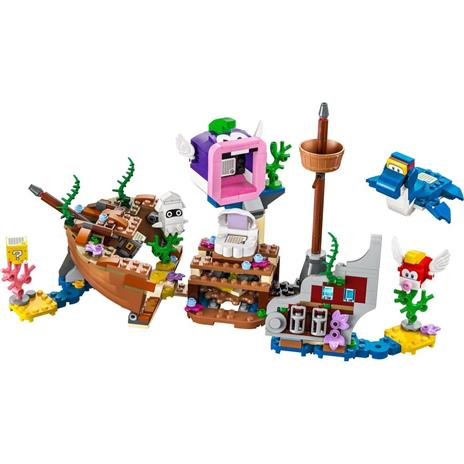 LEGO Super Mario 71432 Pack di Espansione Il Veliero Sommerso di Dorrie Giochi Bambini 7+ con Barca Giocattolo e 4 Personaggi - 8