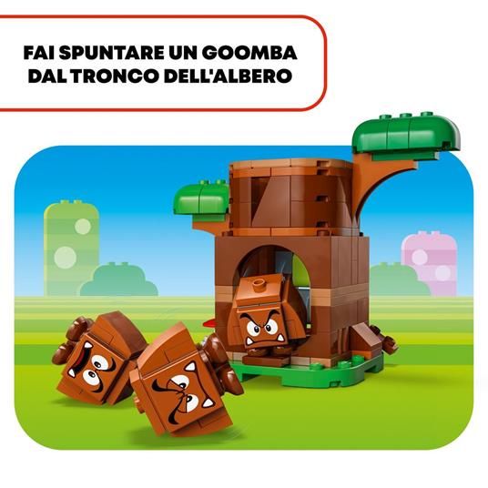 LEGO Super Mario 71433 Parco Giochi dei Goomba, Set Nintendo da Collezione per Bambini 7+ Anni con 3 Personaggi, Idea Regalo - 4