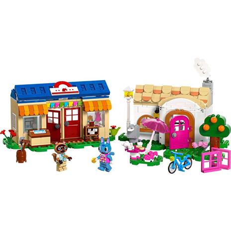 LEGO Animal Crossing 77050 Bottega di Nook e casa di Grinfia, Giochi Creativi per Bambini 7+ con Negozio e Casa Giocattolo - 7