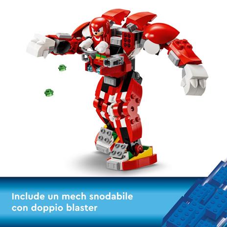 LEGO Sonic the Hedgehog 76996 Il Mech Guardiano di Knuckles, Giochi per Bambini da 8 Anni in su con Personaggi del Videogioco - 3