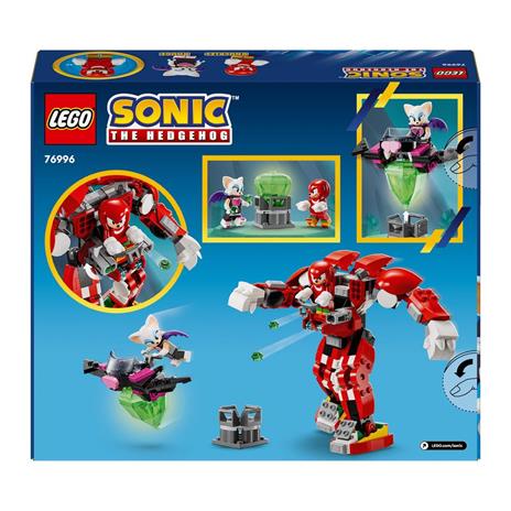 LEGO Sonic the Hedgehog 76996 Il Mech Guardiano di Knuckles, Giochi per Bambini da 8 Anni in su con Personaggi del Videogioco - 8