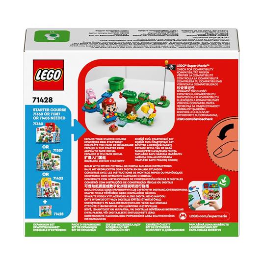 LEGO Super Mario 71428 Pack di Espansione Yoshi nella Foresta Fuovolosa, Giochi per Bambini di 6+ con 2 Personaggi Giocattolo - 8
