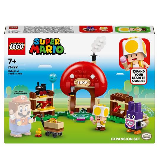 LEGO Super Mario 71429 Pack di Espansione Ruboniglio al Negozio di Toad Giochi per Bambini 7+ Anni 2 Personaggi Giocattolo