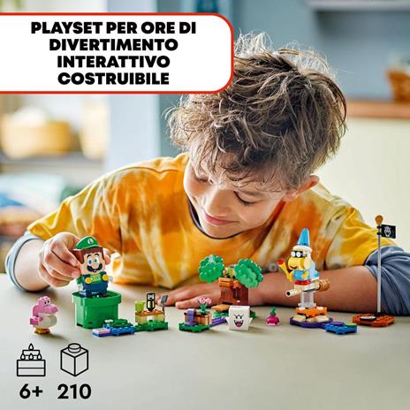 LEGO Super Mario 71440 Avventure di LEGO Luigi Interattivo, Giocattolo con 4 Personaggi Nintendo da Collezione per Bambini 6+ - 2