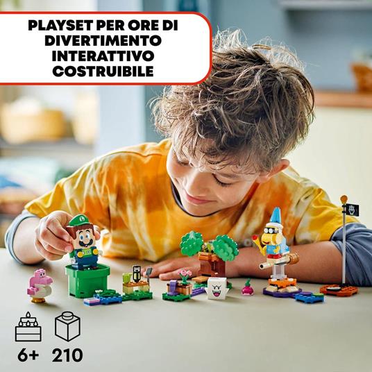 LEGO Super Mario 71440 Avventure di LEGO Luigi Interattivo, Giocattolo con 4 Personaggi Nintendo da Collezione per Bambini 6+ - 2