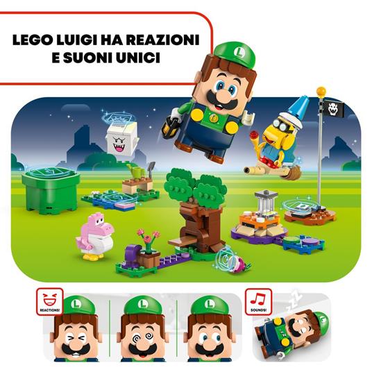 LEGO Super Mario 71440 Avventure di LEGO Luigi Interattivo, Giocattolo con 4 Personaggi Nintendo da Collezione per Bambini 6+ - 3