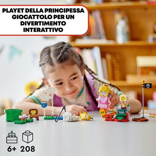 LEGO Super Mario 71441 Avventure di LEGO Peach Interattiva, Giocattolo con Personaggi e Principessa Nintendo per Bambini 6+ - 2