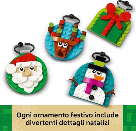 LEGO LEL Seasons and Occasions Selezione di decorazioni natalizie - 5
