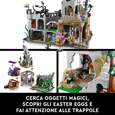 LEGO Ideas (21348). Dungeons & Dragons: Il racconto del Drago Rosso - 2