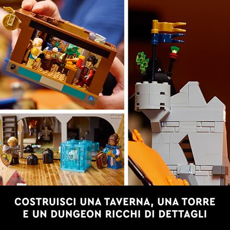 LEGO Ideas (21348). Dungeons & Dragons: Il racconto del Drago Rosso - 3