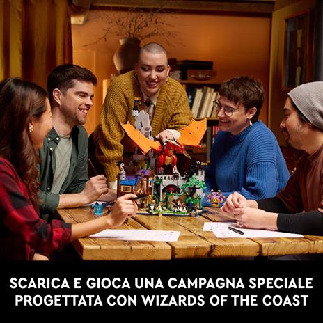 LEGO Ideas (21348). Dungeons & Dragons: Il racconto del Drago Rosso - 5