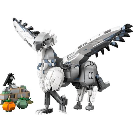 LEGO Harry Potter 76427 Fierobecco, Ippogrifo Giocattolo da Costruire con Parti Snodabili da Collezione, Giochi per Bambini 9+ - 9