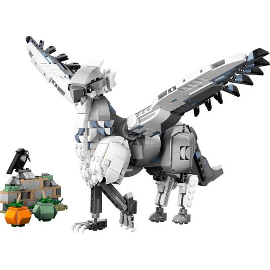 LEGO Harry Potter 76427 Fierobecco, Ippogrifo Giocattolo da Costruire con Parti Snodabili da Collezione, Giochi per Bambini 9+ - 9