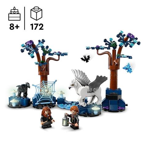 LEGO Harry Potter 76432 Foresta Proibita: Creature Magiche, Set con Animali Giocattolo Fantasy, Gioco per Bambini di 8+ Anni - 3