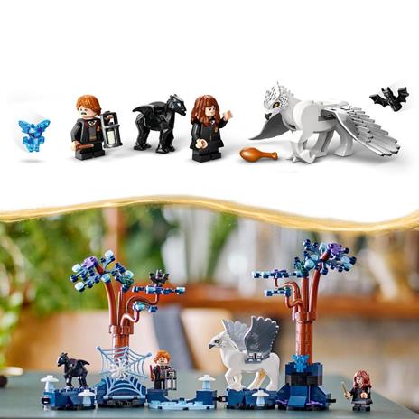 LEGO Harry Potter 76432 Foresta Proibita: Creature Magiche, Set con Animali Giocattolo Fantasy, Gioco per Bambini di 8+ Anni - 5