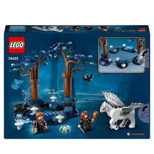 LEGO Harry Potter 76432 Foresta Proibita: Creature Magiche, Set con Animali Giocattolo Fantasy, Gioco per Bambini di 8+ Anni - 8