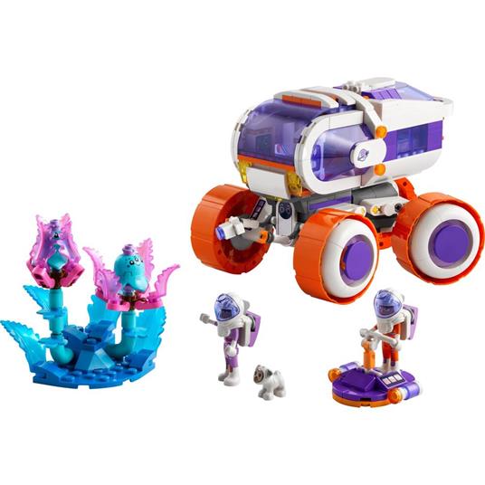 LEGO Friends 42602 Rover di Ricerca Spaziale, Giochi Scientifici per Bambini 8+ con Veicolo, 2 Mini Bamboline, Cane e Alieni - 8