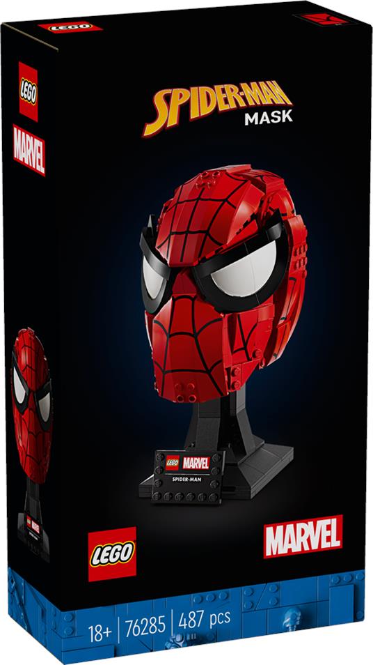 Maschera di Spider-Man - Marvel Spider-Man 76285 - LEGO - Set mattoncini - Giocattoli | IBS