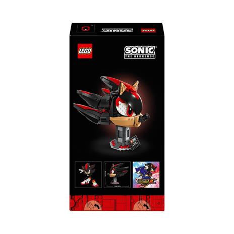 LEGO Sonic 77000 Shadow the Hedgehog, Kit Modellismo per Adulti da Collezione dal Noto Videogioco, Idea Regalo per Uomo e Donna - 8