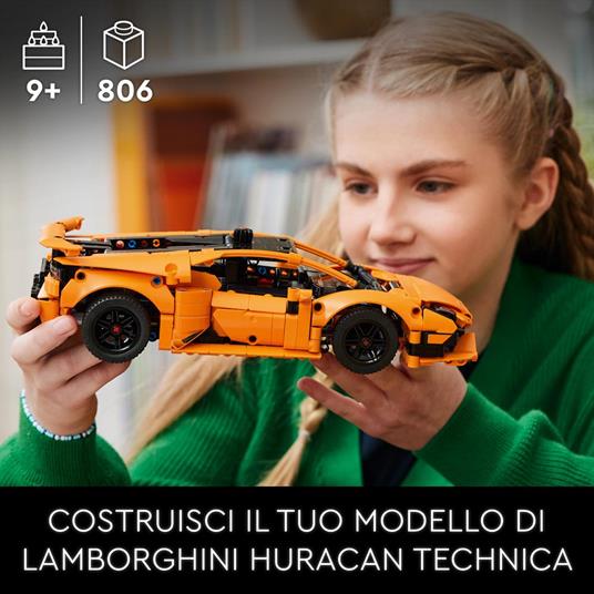 Lamborghini Huracan STO Modellino Pressofuso 1:24 – Luci E Suono – Giocattolo Da Collezione
