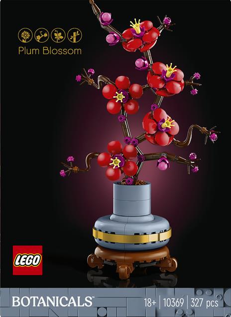 LEGO Botanicals (10369). Albicocco Giapponese - 10