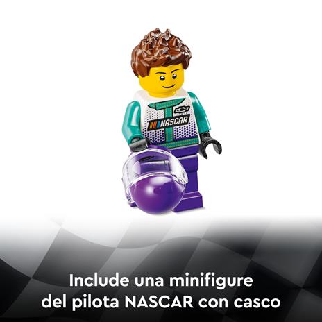 LEGO Speed Champions 76935 NASCAR Next Gen Chevrolet Camaro ZL1, Modello di Auto da Costruire, Macchina Giocattolo Bambini 9+ - 3