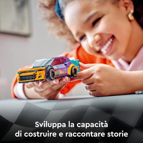LEGO Speed Champions 76935 NASCAR Next Gen Chevrolet Camaro ZL1, Modello di Auto da Costruire, Macchina Giocattolo Bambini 9+ - 4