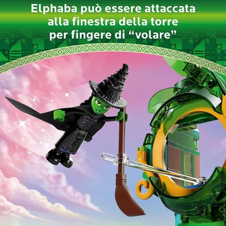 LEGO Wicked 75684 Benvenuti nella Città di Smeraldo, Gioco da Collezione per Bambini 9+ con Torre Giocattolo e 5 Personaggi - 5